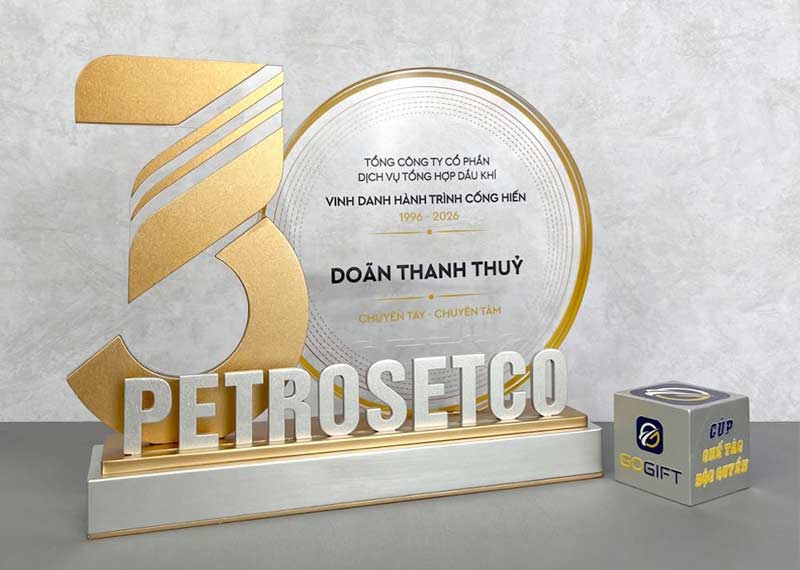 Mẫu bộ số kỷ niệm 30 năm thiết kế độc đáo, linh hoạt theo từng chương trình 